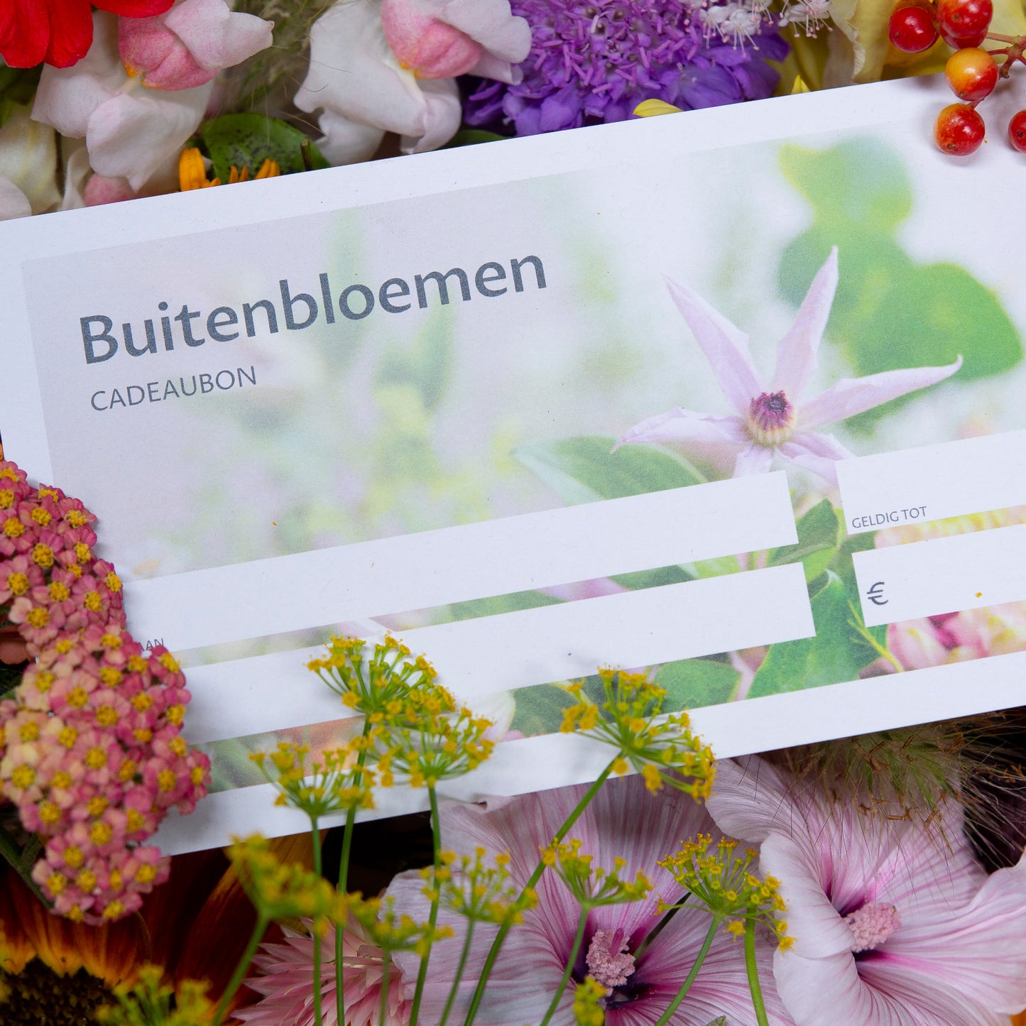 Buitenbloemenbon